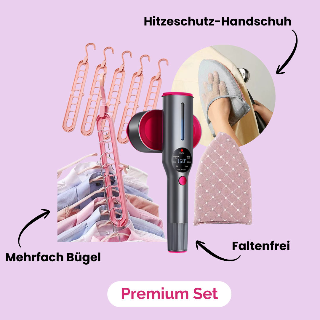 Faltenfrei | 2-in-1 Dampfglätter