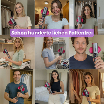 Faltenfrei | 2-in-1 Dampfglätter