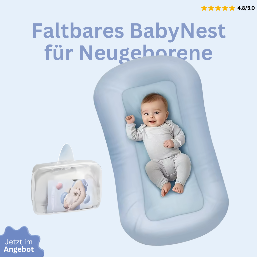 Faltbares BabyNest für Neugeborene