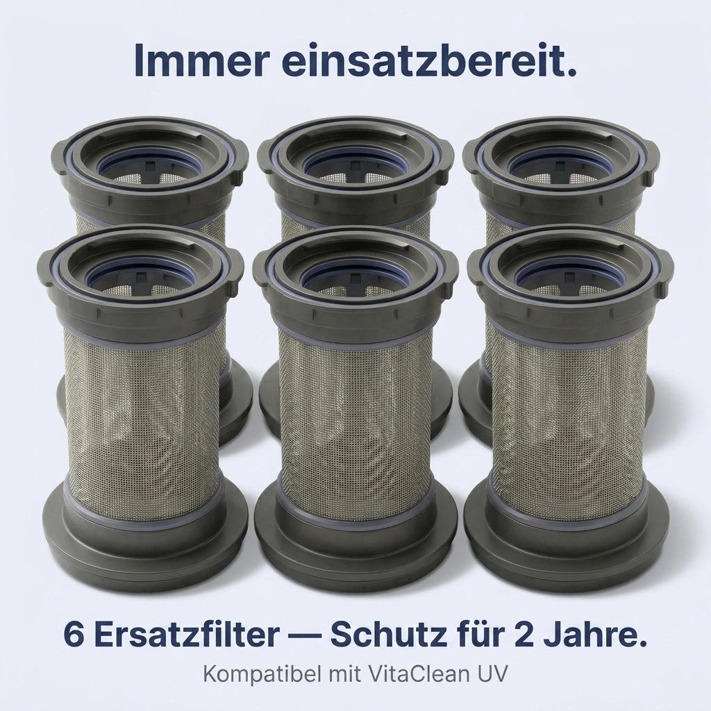 VitaClean UV Ersatzfilter 6er-Set