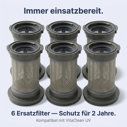 VitaClean UV Ersatzfilter 6er-Set