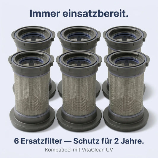 VitaClean UV Ersatzfilter 6er-Set
