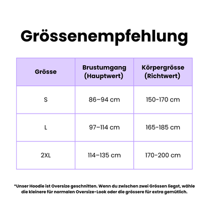 Oversize Flugmodus Hoodie
